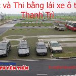 Hoc Va Thi Bang Lai Xe O To O Thanh Tri